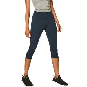 Lululemon Train Times Crop 17" Nocturnal Teal Luxtreme 4